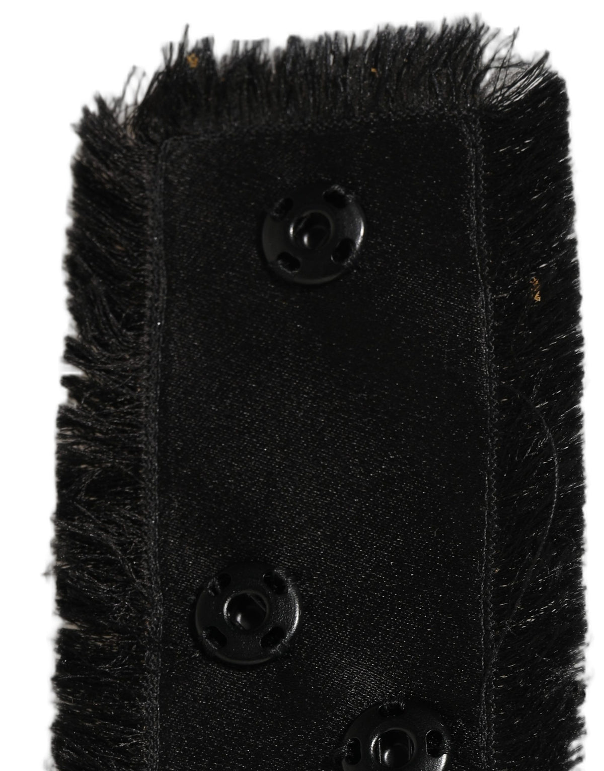 Black Velvet Wrap Around Tie Cintura Belt