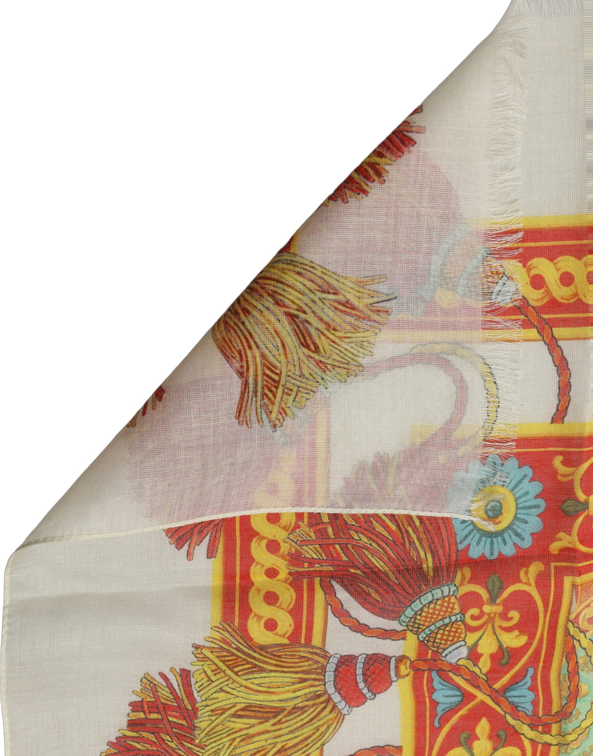 Multicolor Carretto Print Modal Shawl Scarf