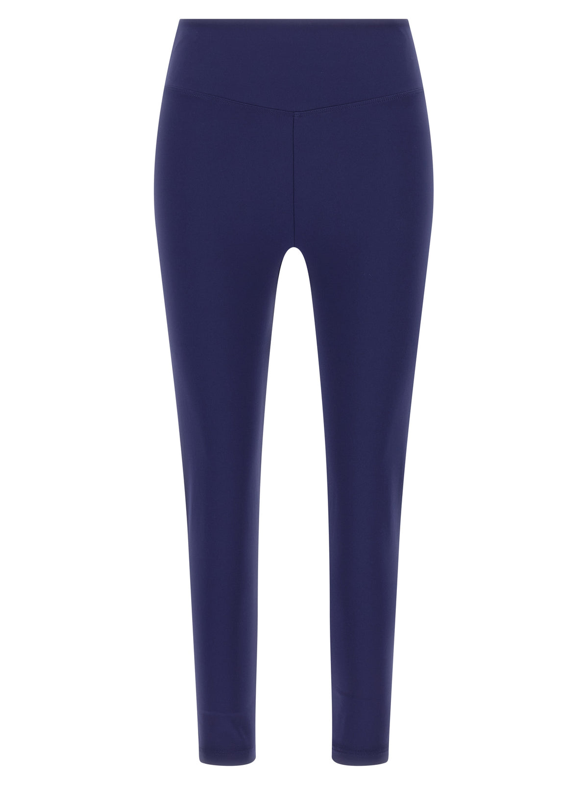 Blue Polyamide Leggings