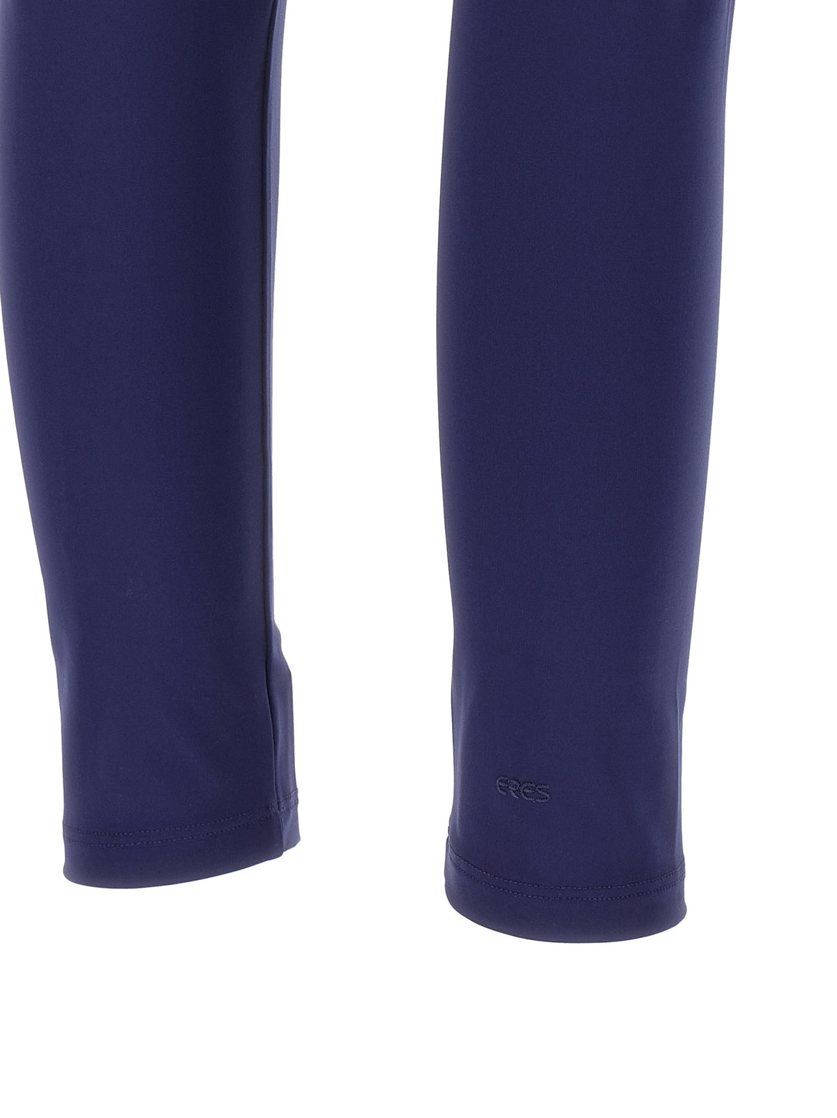 Blue Polyamide Leggings