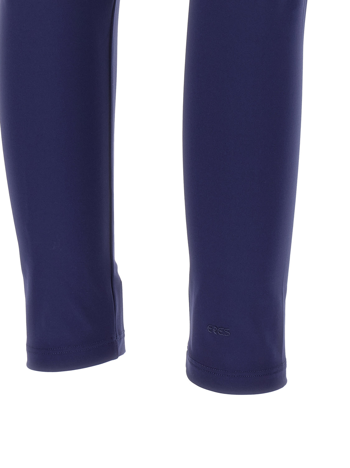Blue Polyamide Leggings