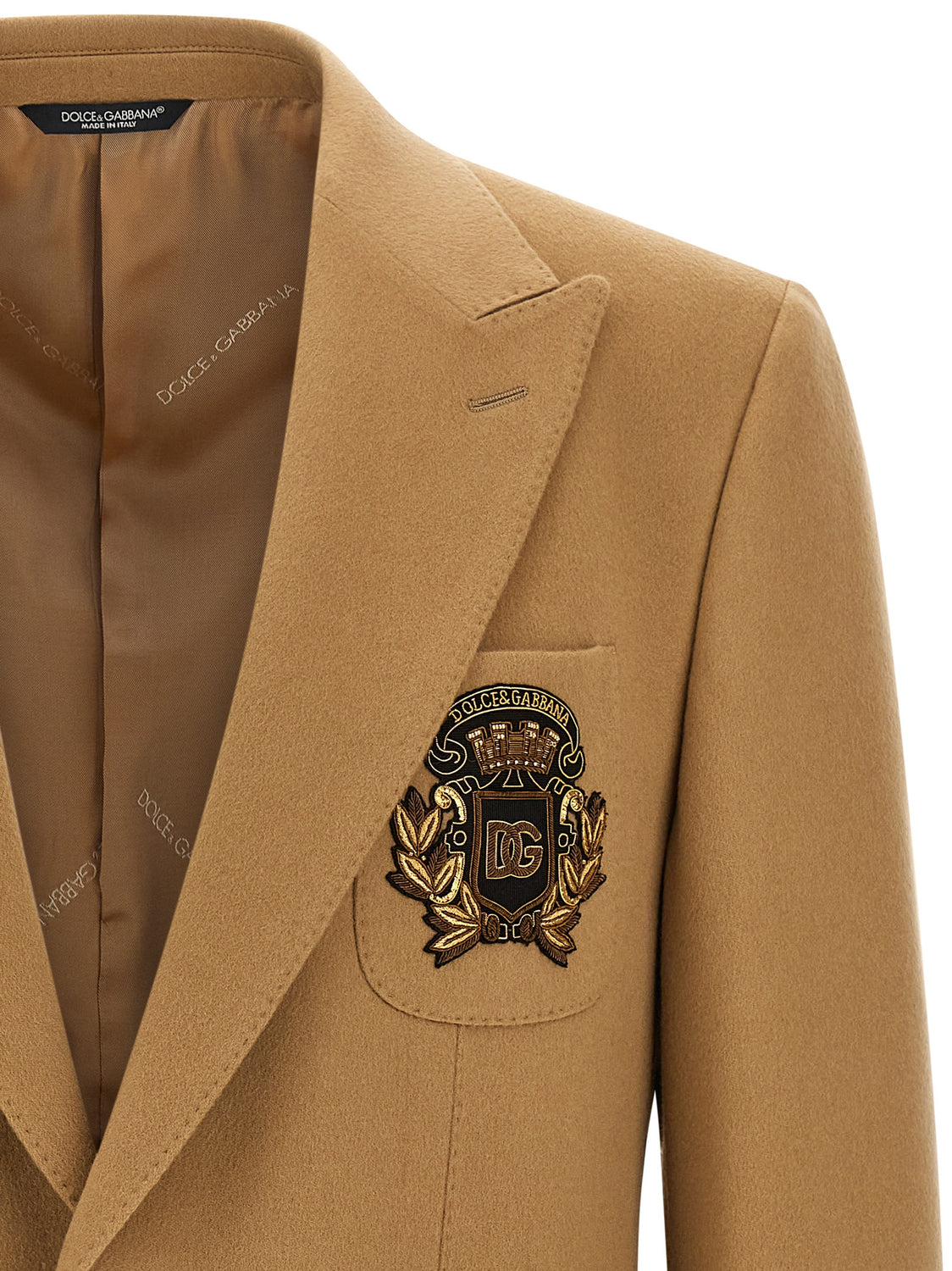 Beige Cashmere Blazer
