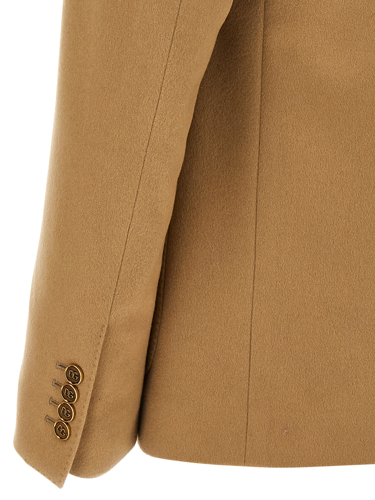 Beige Cashmere Blazer