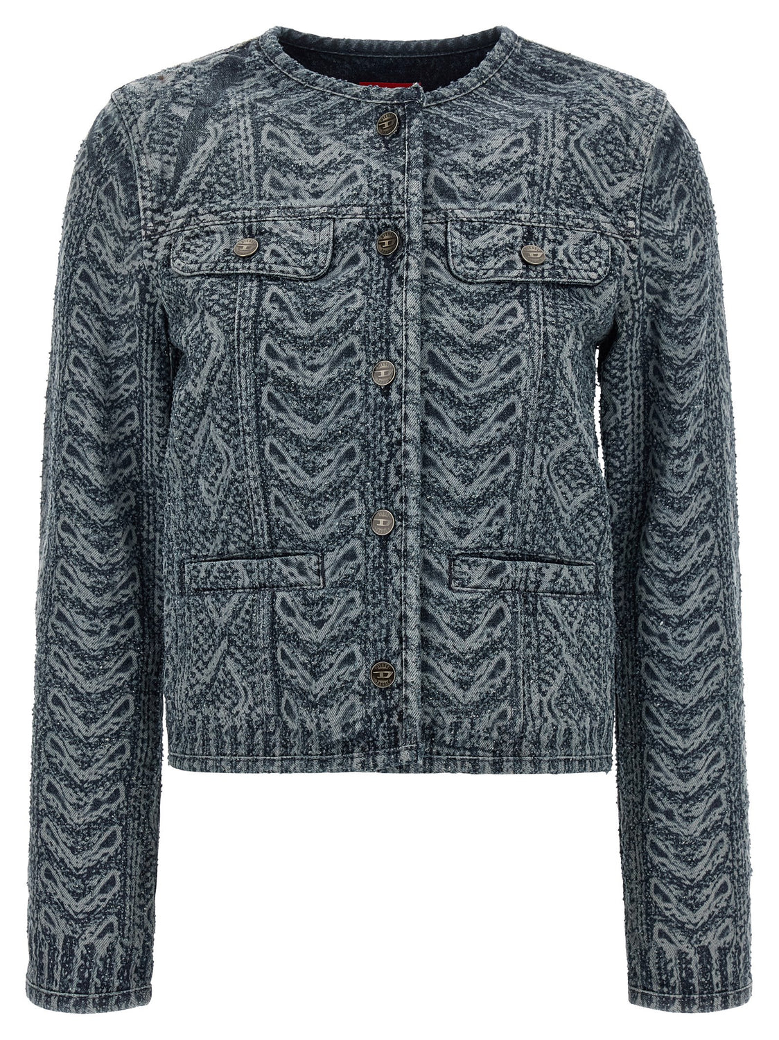 Blue Cotton Denim Jacket