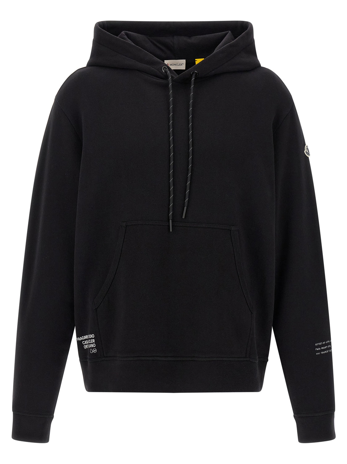 Black Cotton Sweatshirt