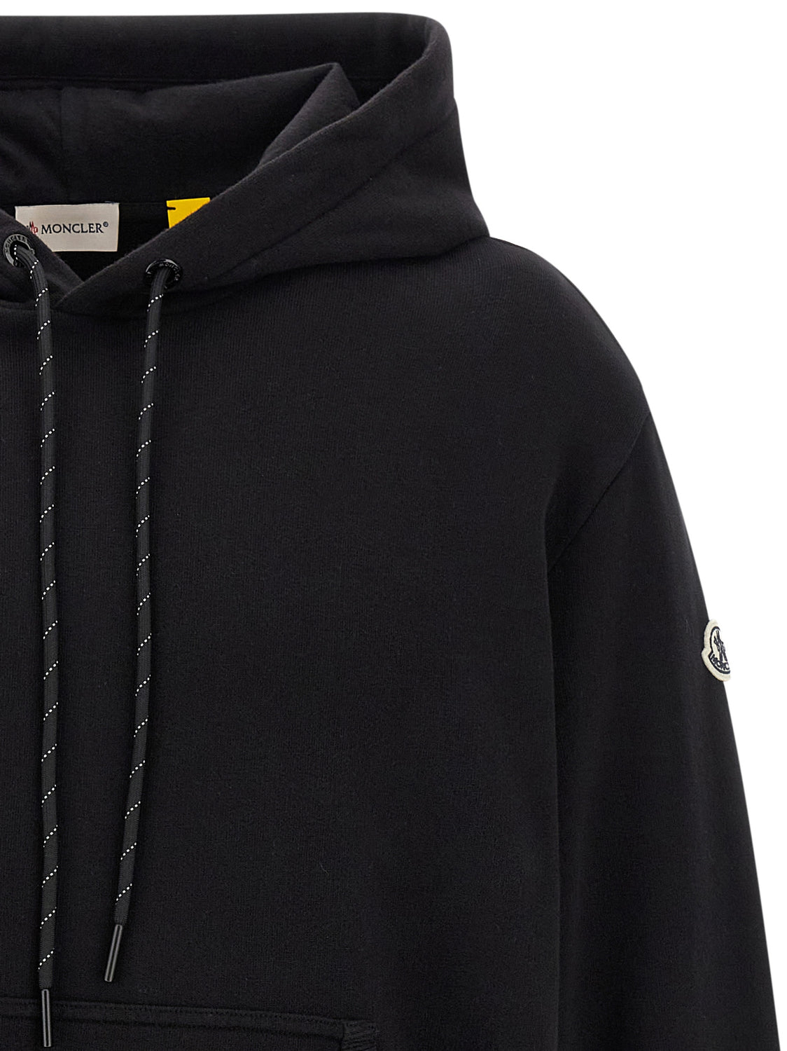 Black Cotton Sweatshirt