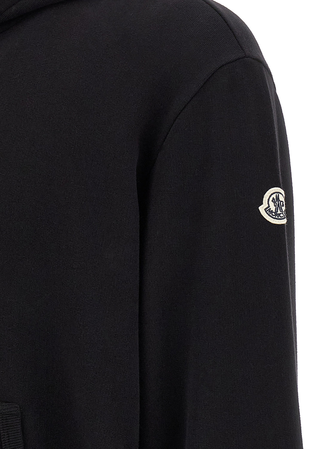 Black Cotton Sweatshirt