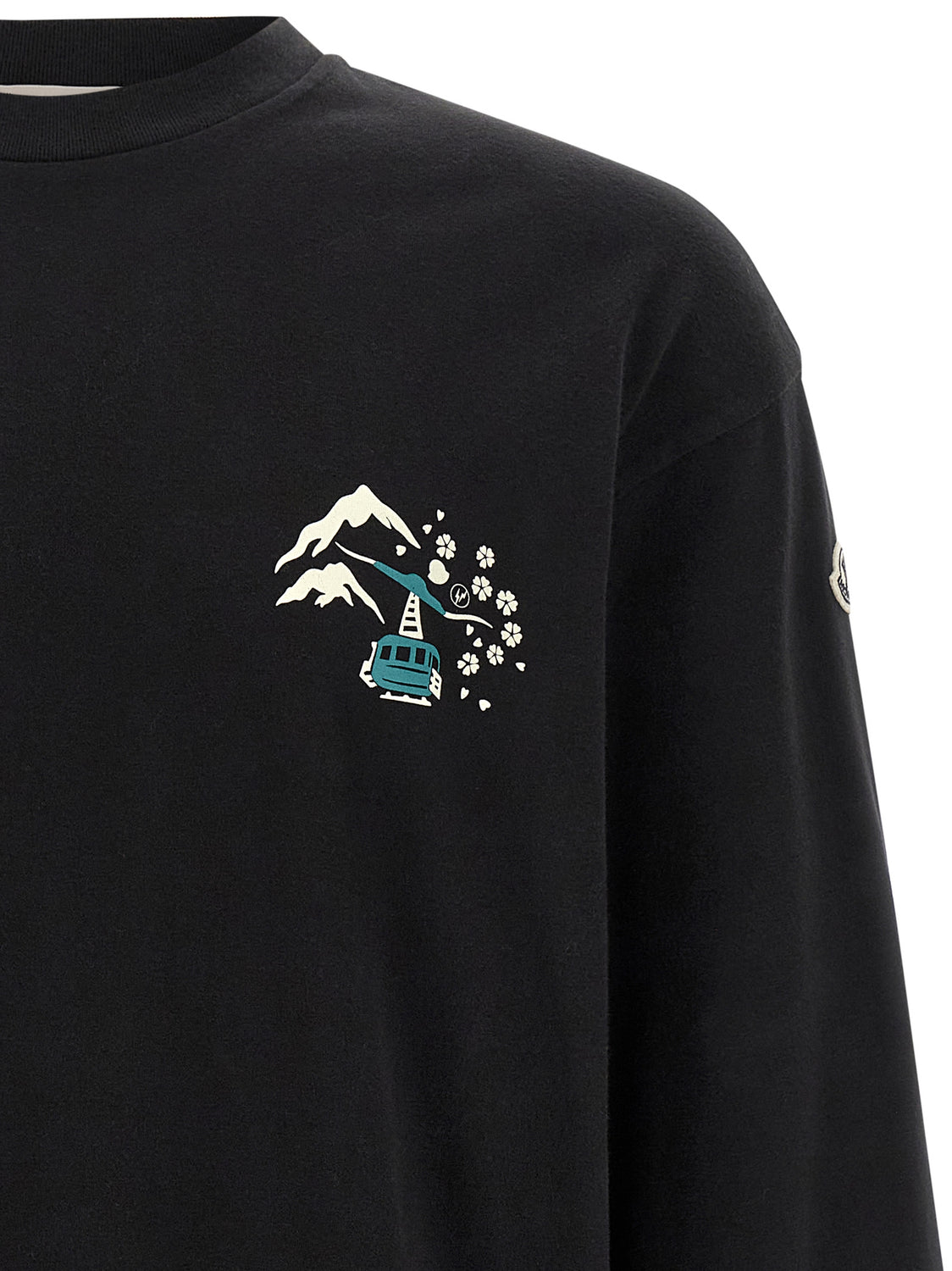 Black Cotton T-Shirt