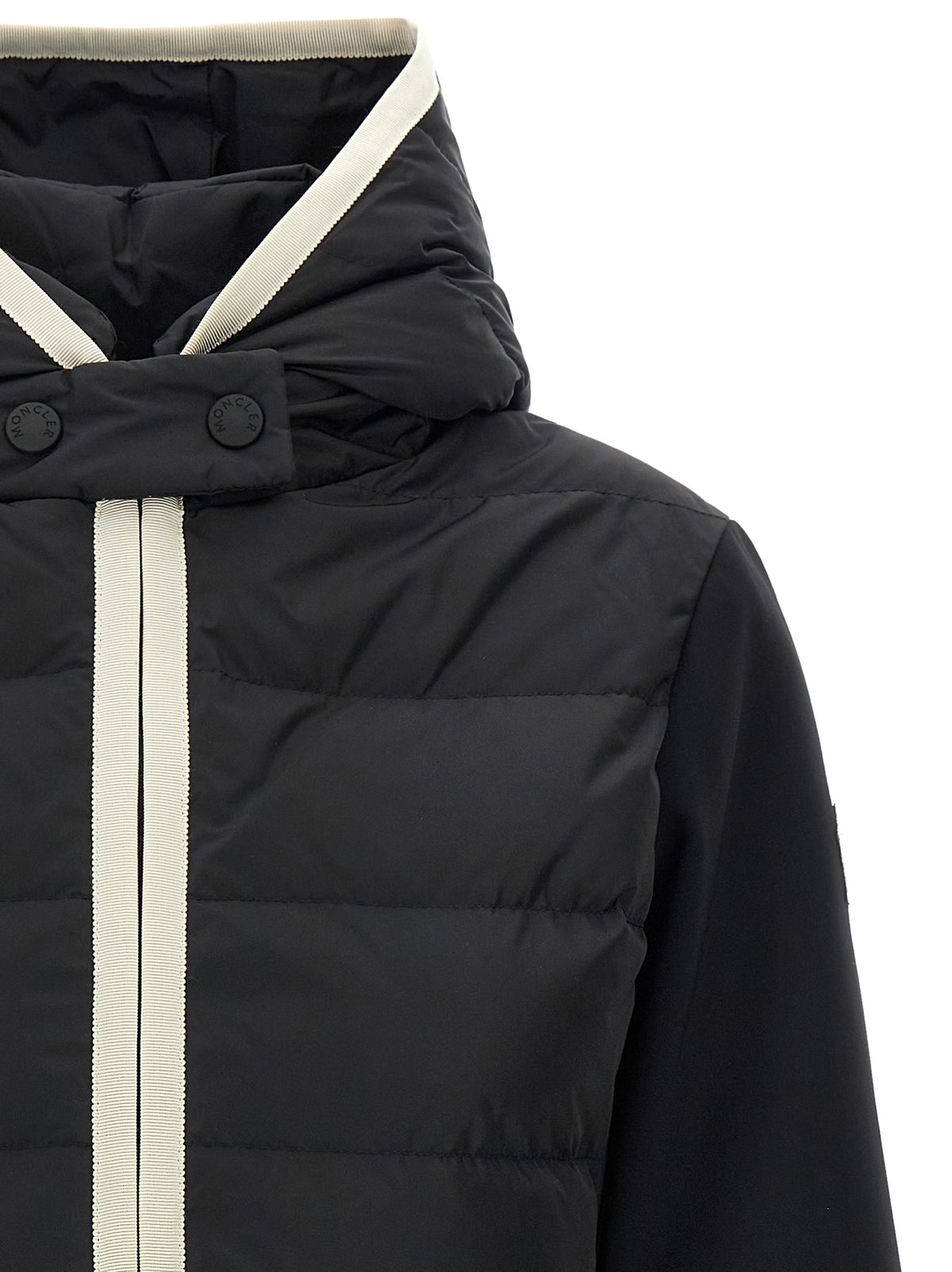Black Polyamide Cardigan