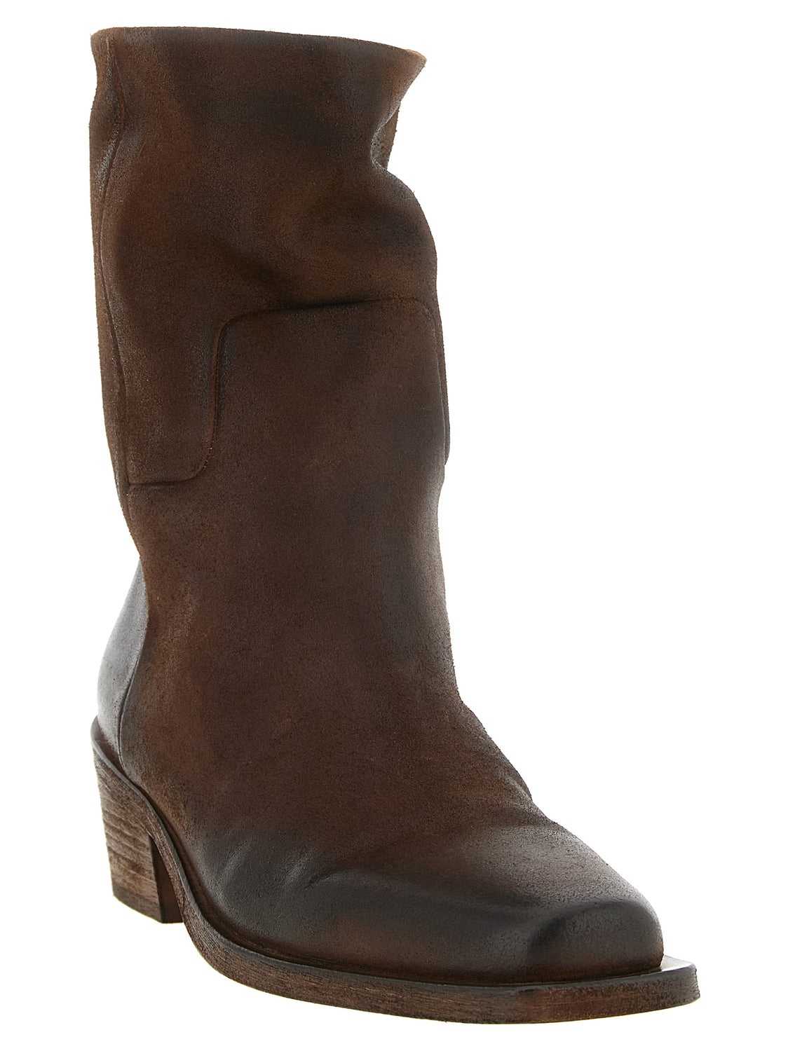 Brown Calfskin Chelsea Boots