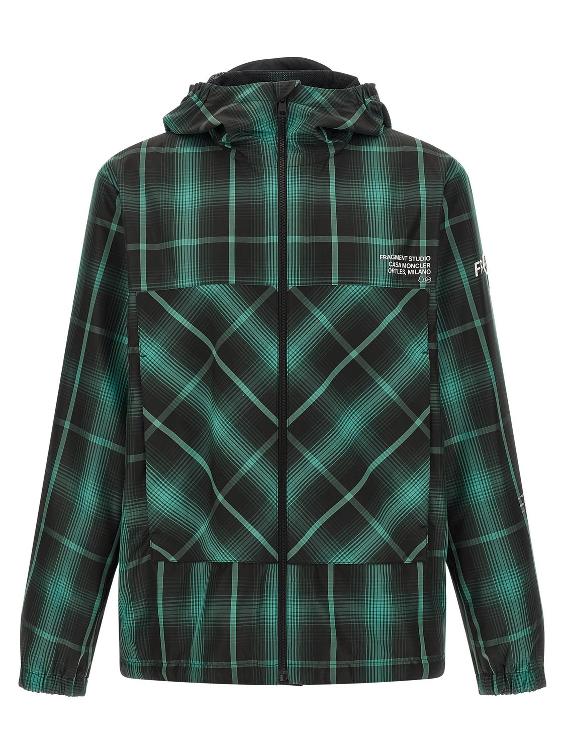 Bicolor Polyester Shell Jacket