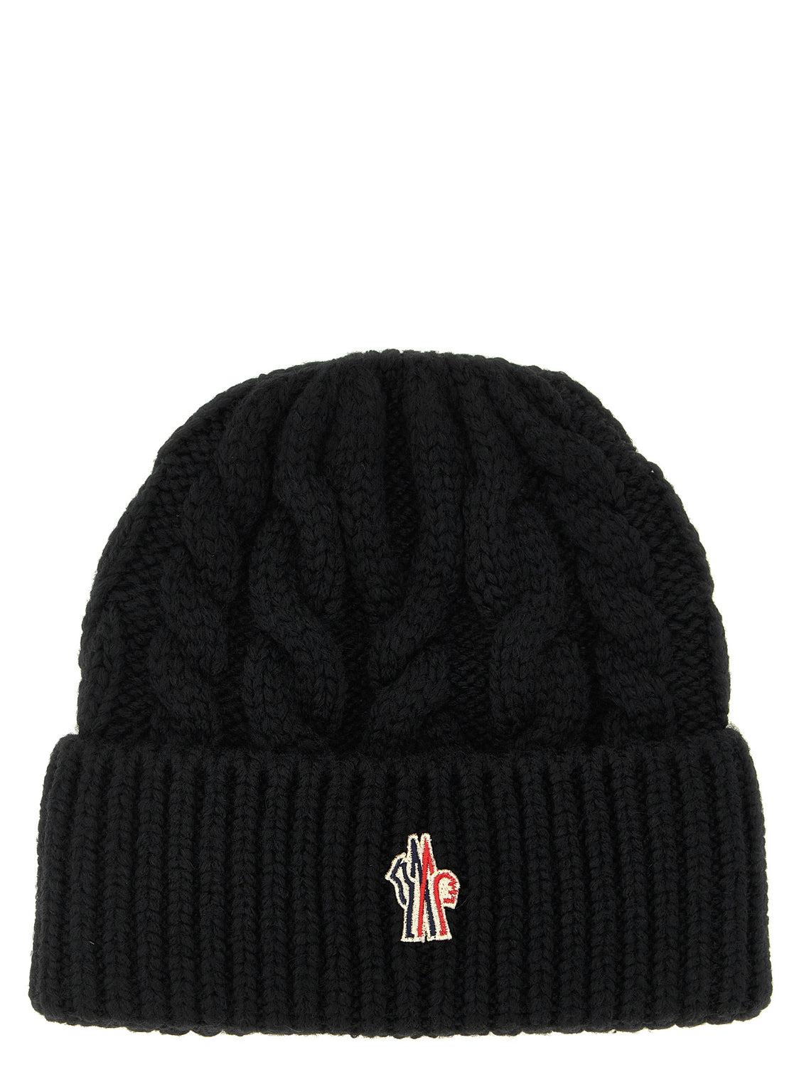 Black Virgin Wool Beanie