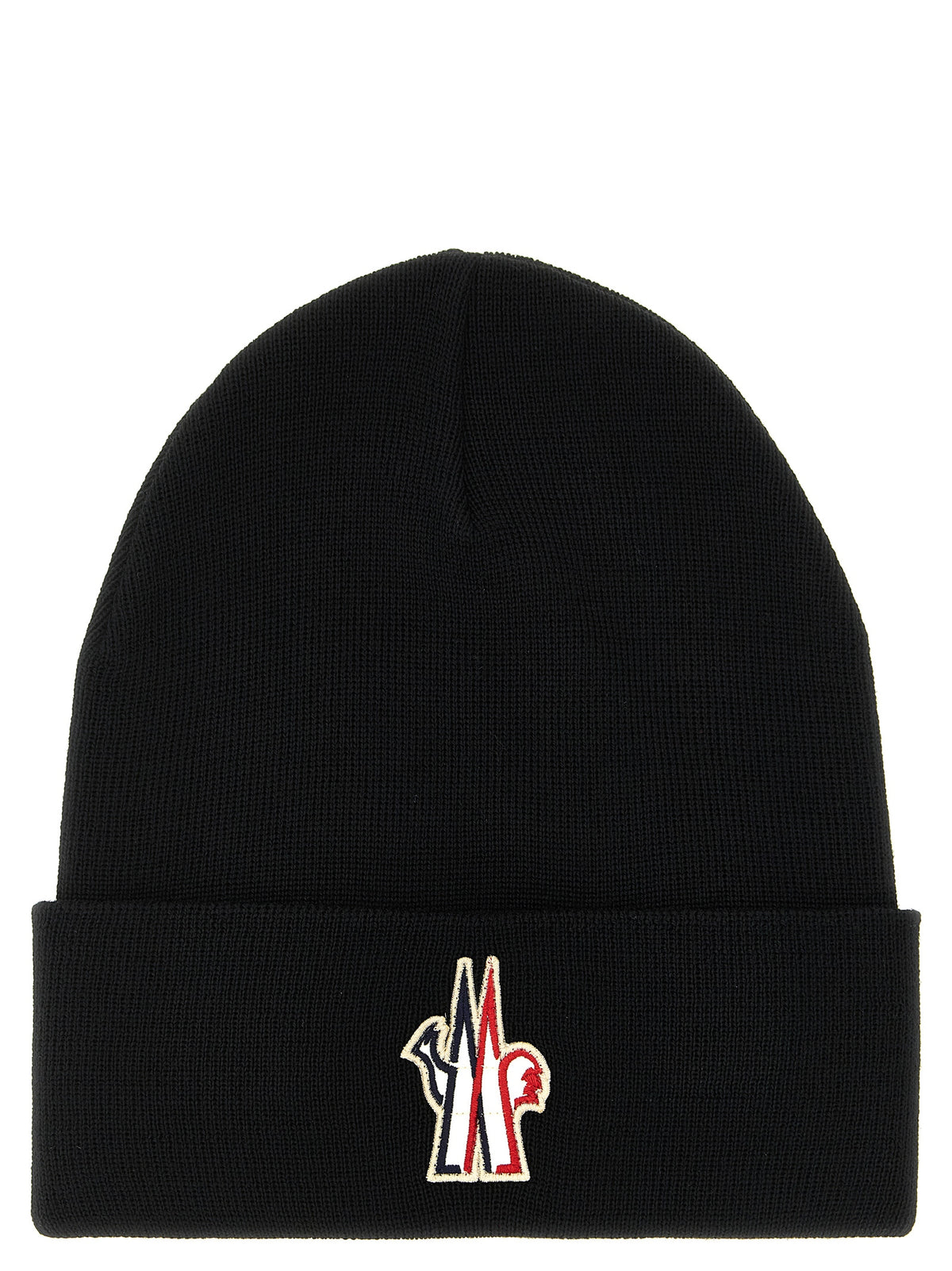 Black Virgin Wool Beanie