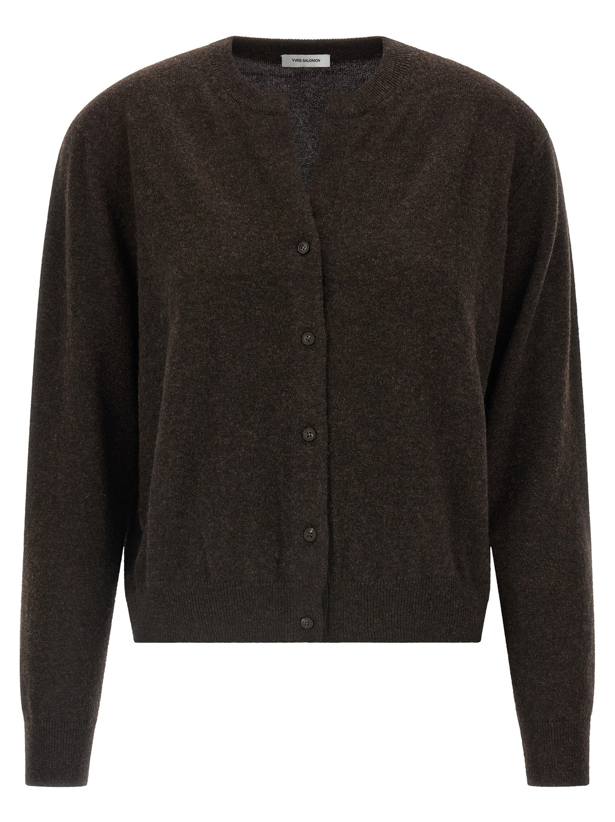 Brown Cashmere Cardigan