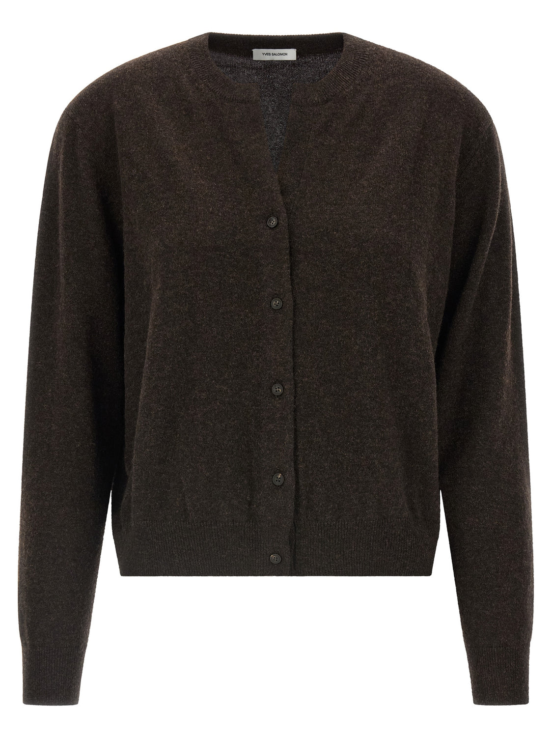 Brown Cashmere Cardigan