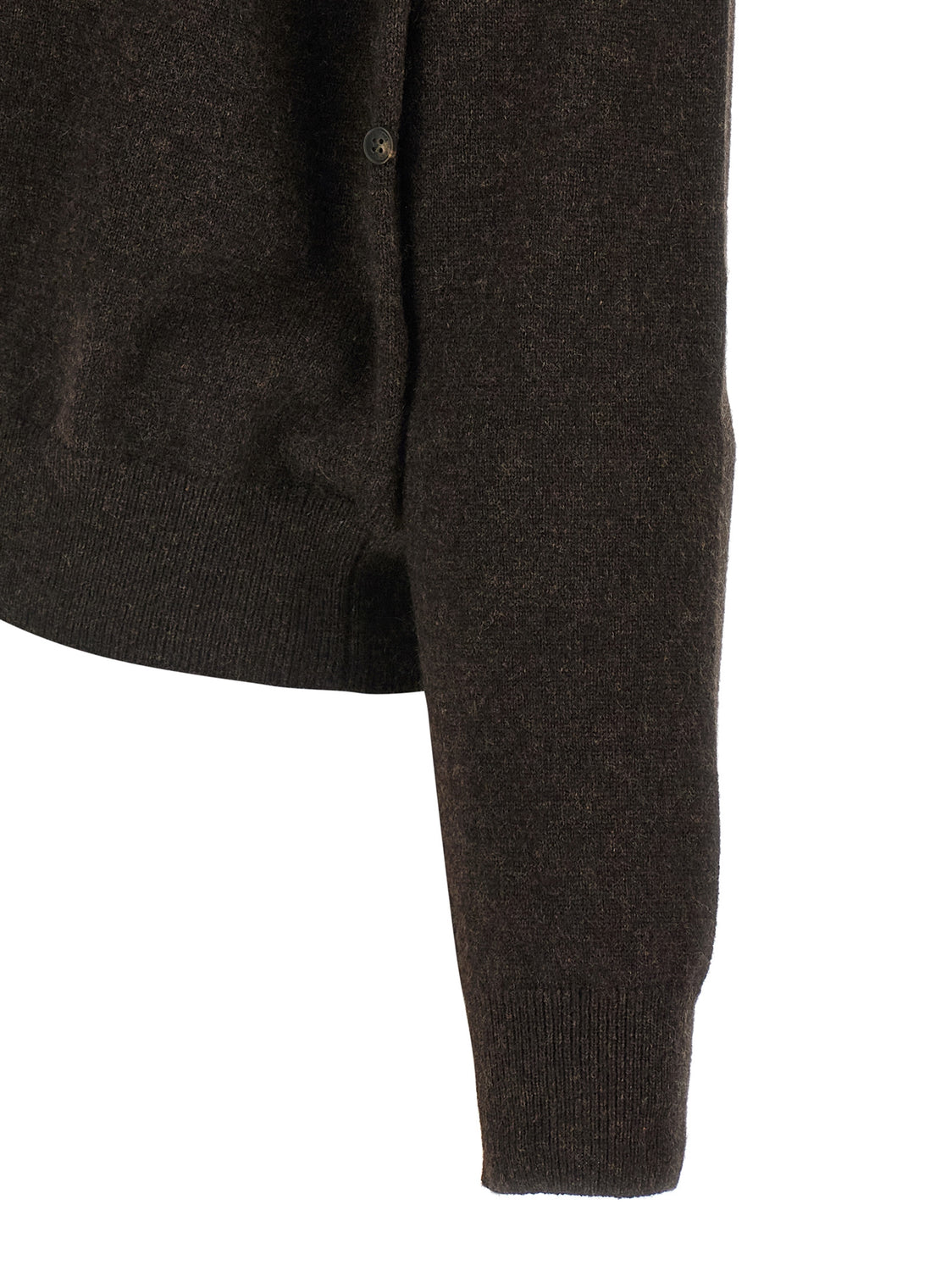Brown Cashmere Cardigan