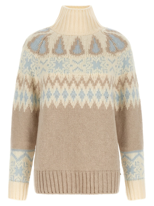 Beige Wool Cardigan