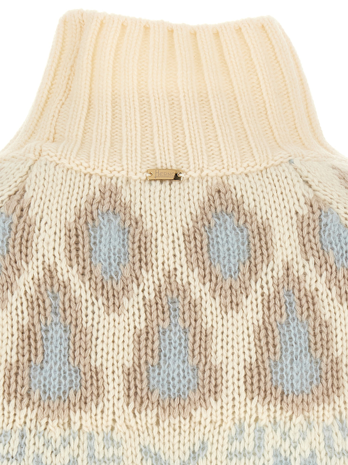 Beige Wool Cardigan