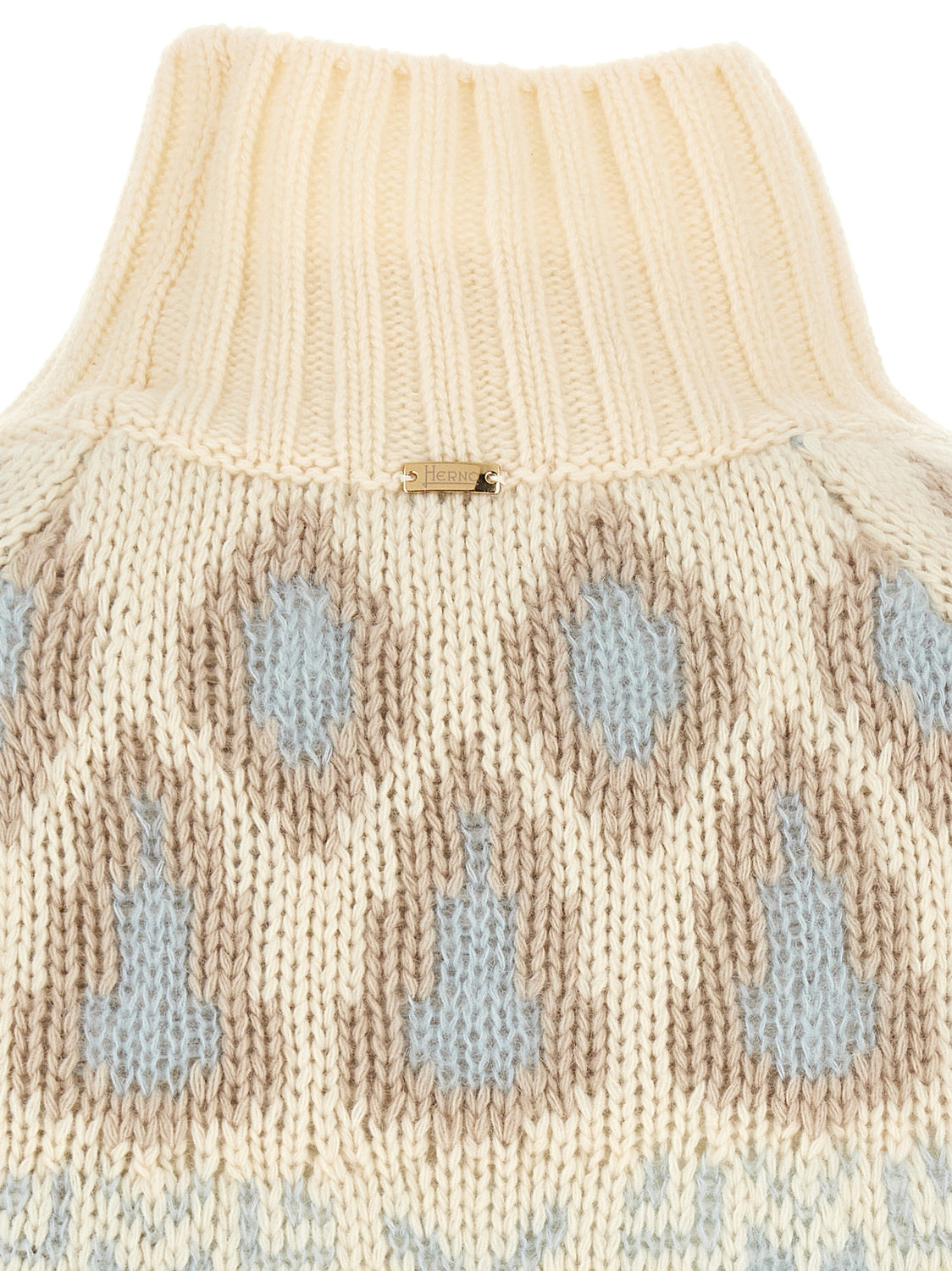 Beige Wool Cardigan