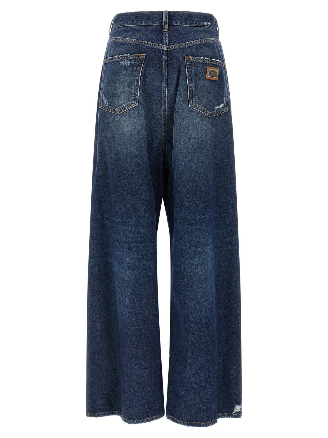 Blue Cotton Jeans Denim