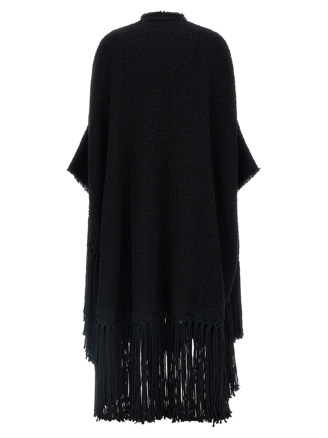 Black Virgin Wool Cardigan