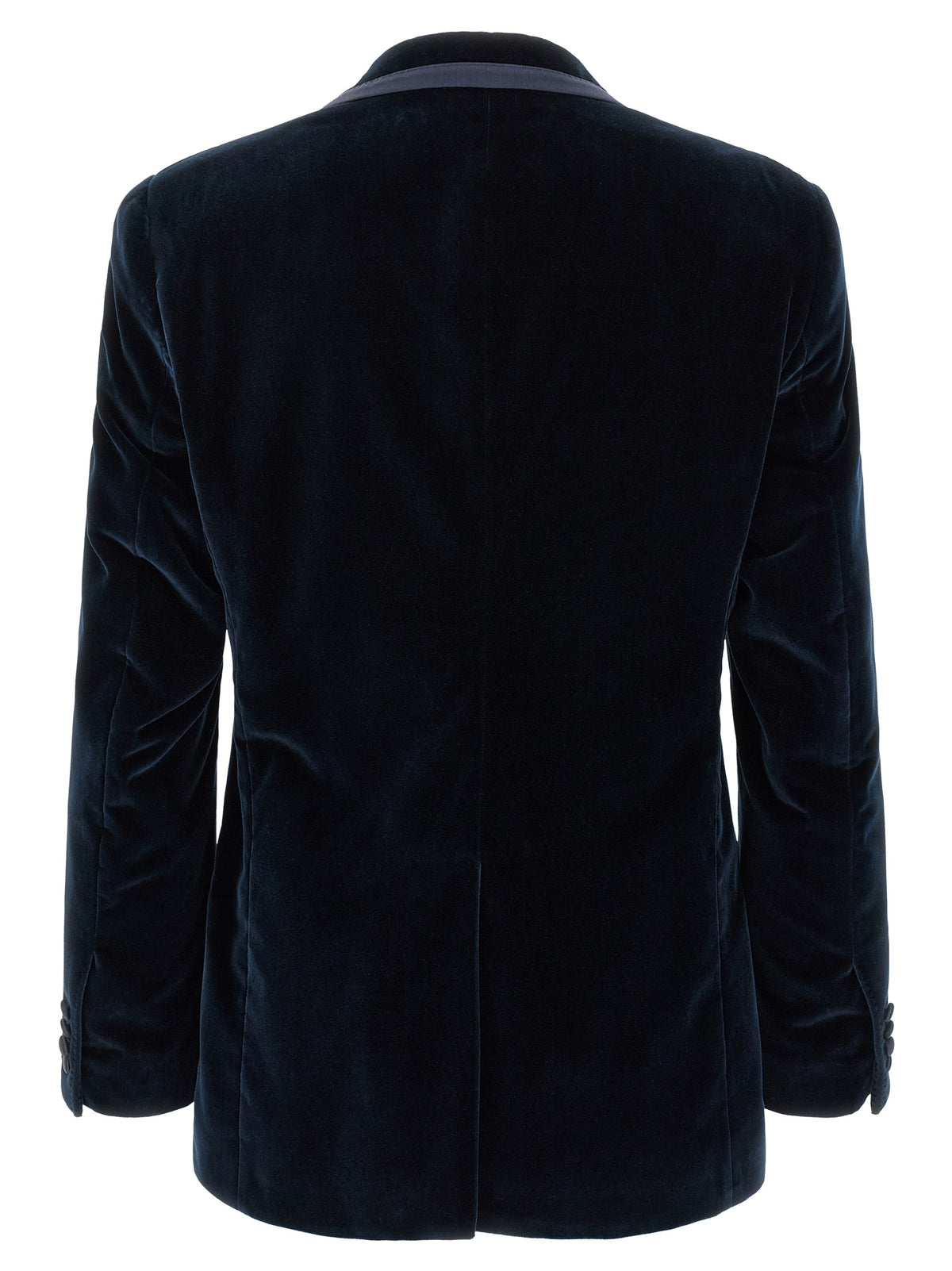 Blue Cotton Blazer