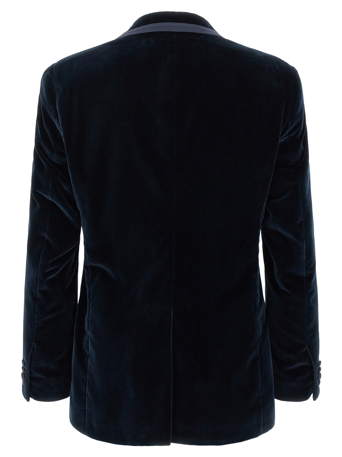 Blue Cotton Blazer
