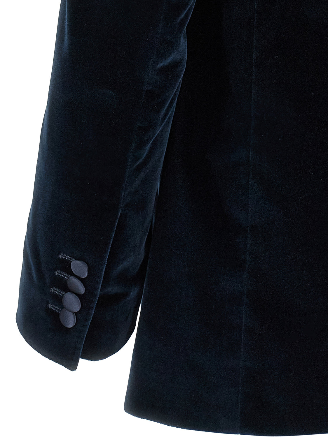 Blue Cotton Blazer