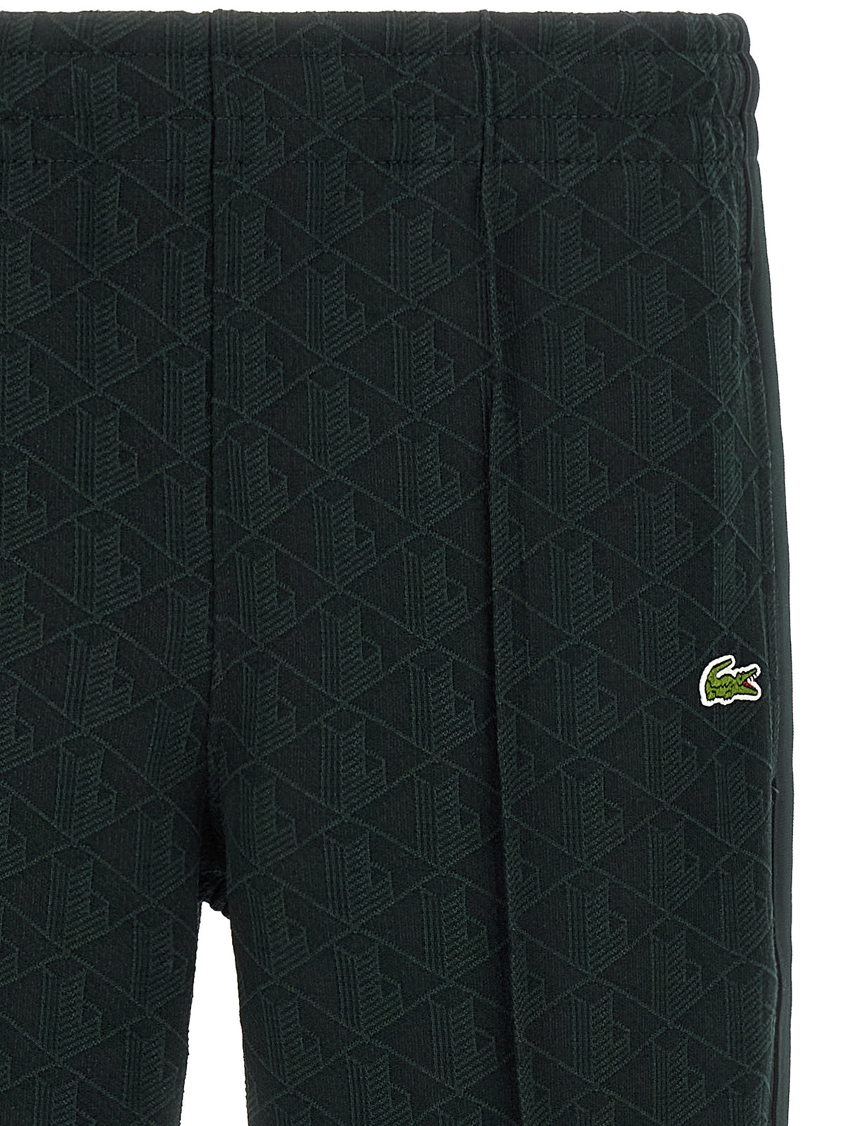 Bicolor Polyester Casual Pants