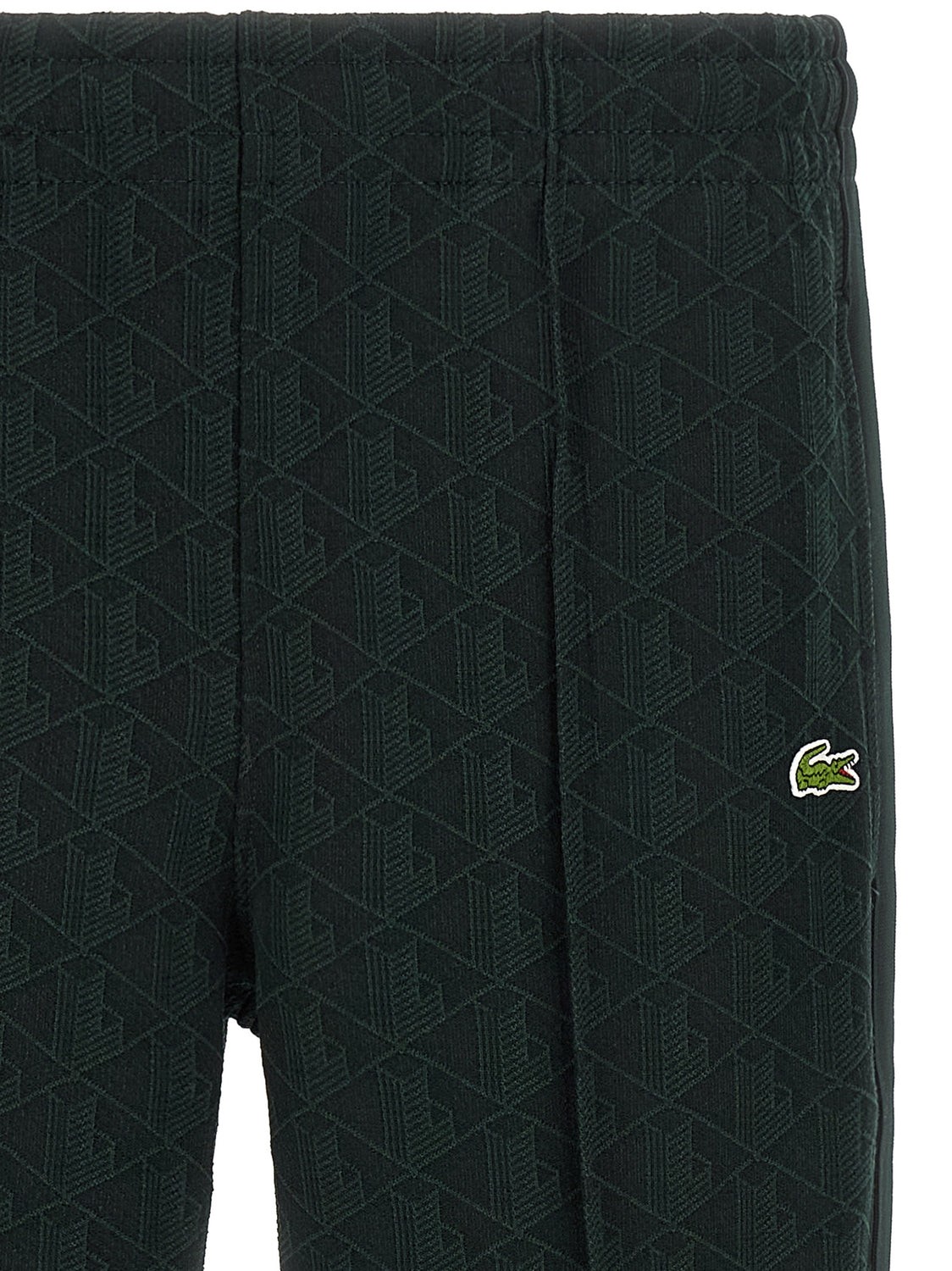 Bicolor Polyester Casual Pants