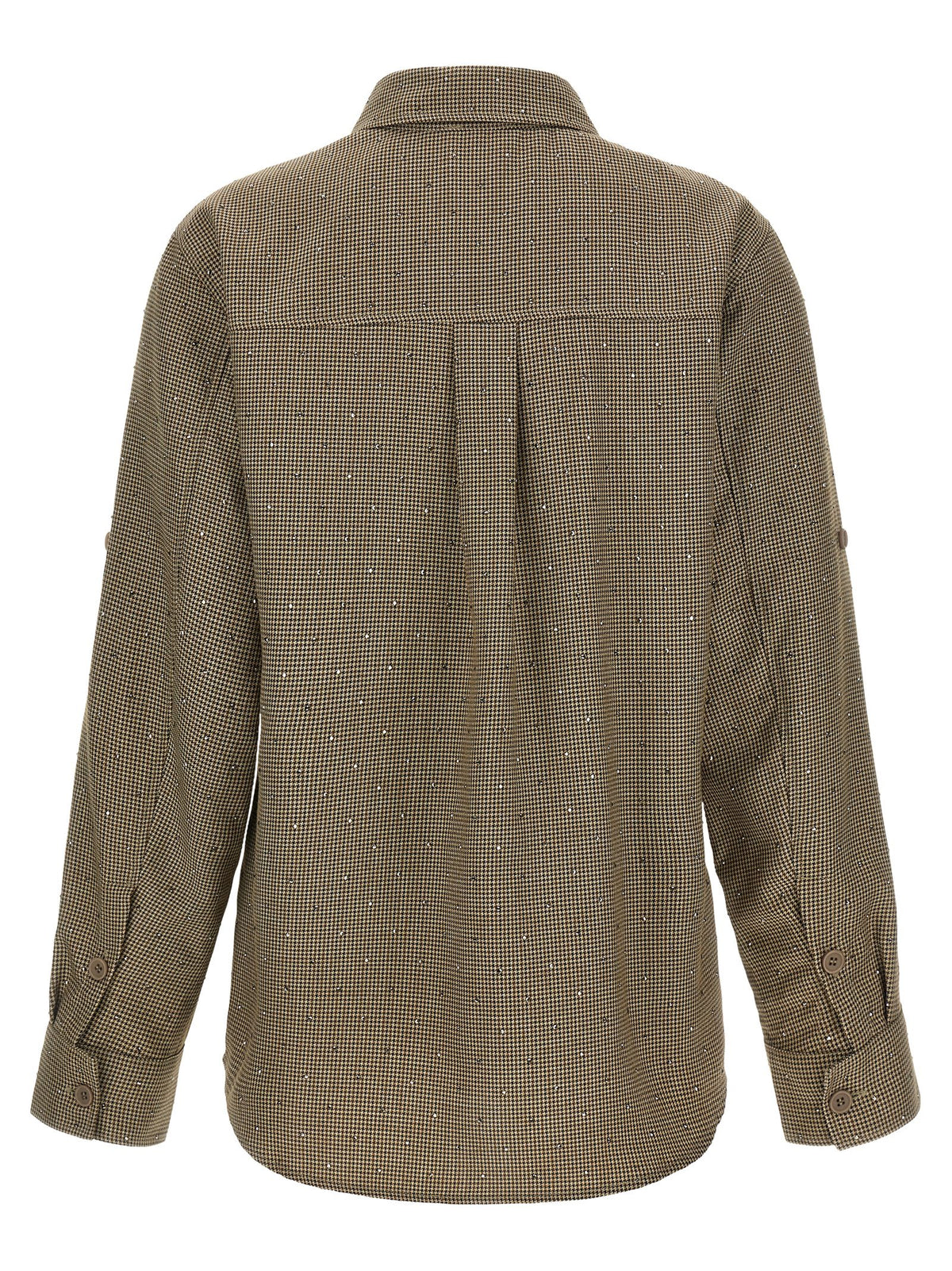 Brown Polyester Blouse