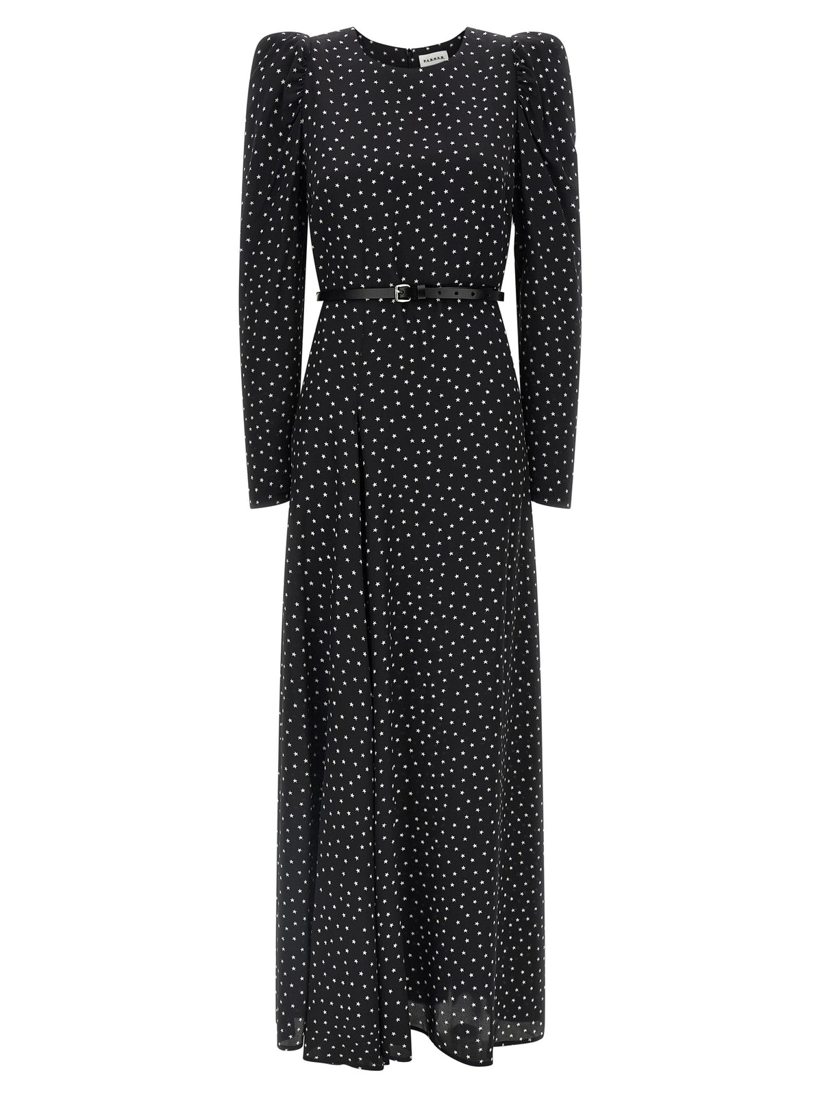 Black Silk Long Dress