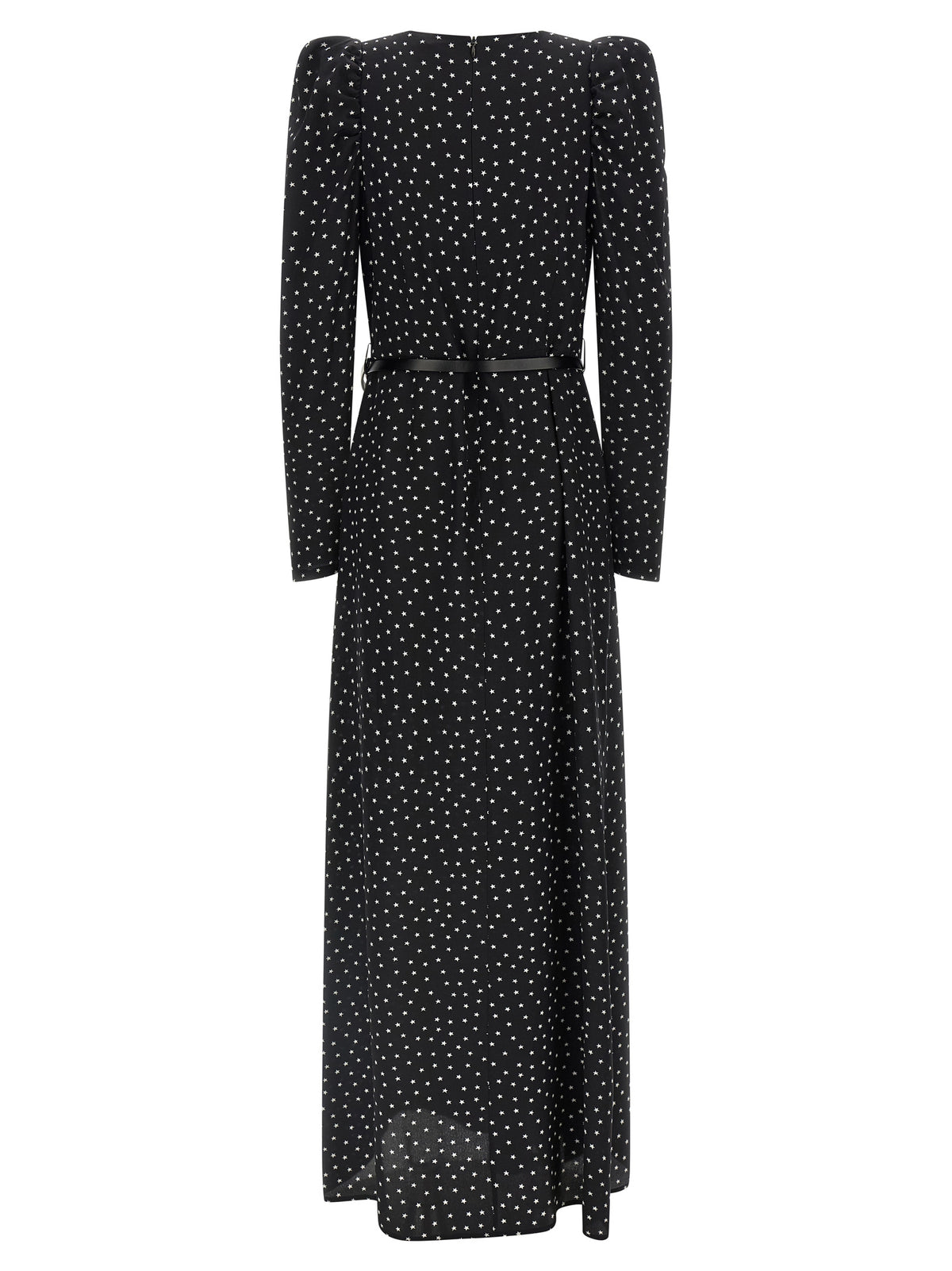 Black Silk Long Dress