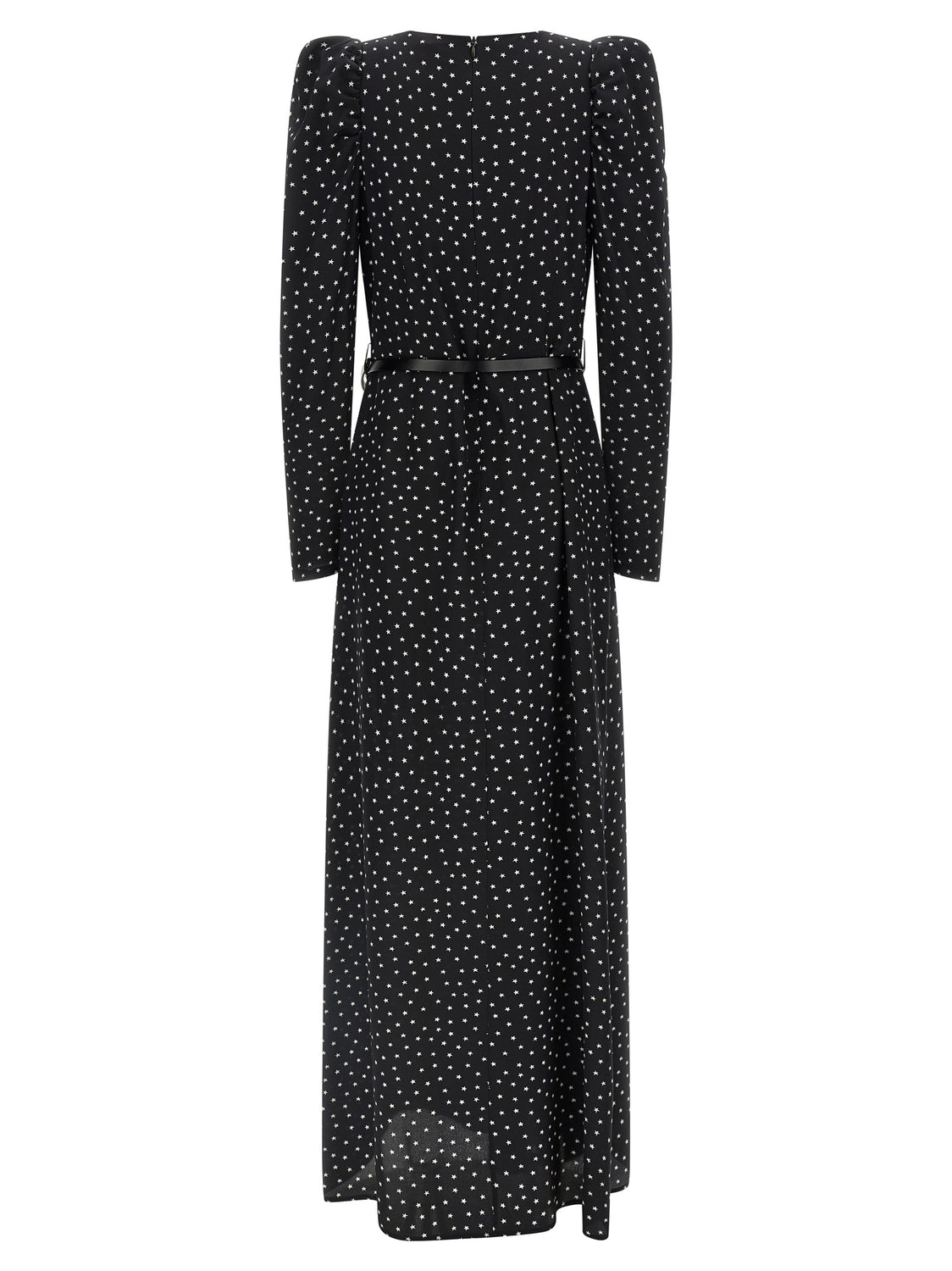 Black Silk Long Dress