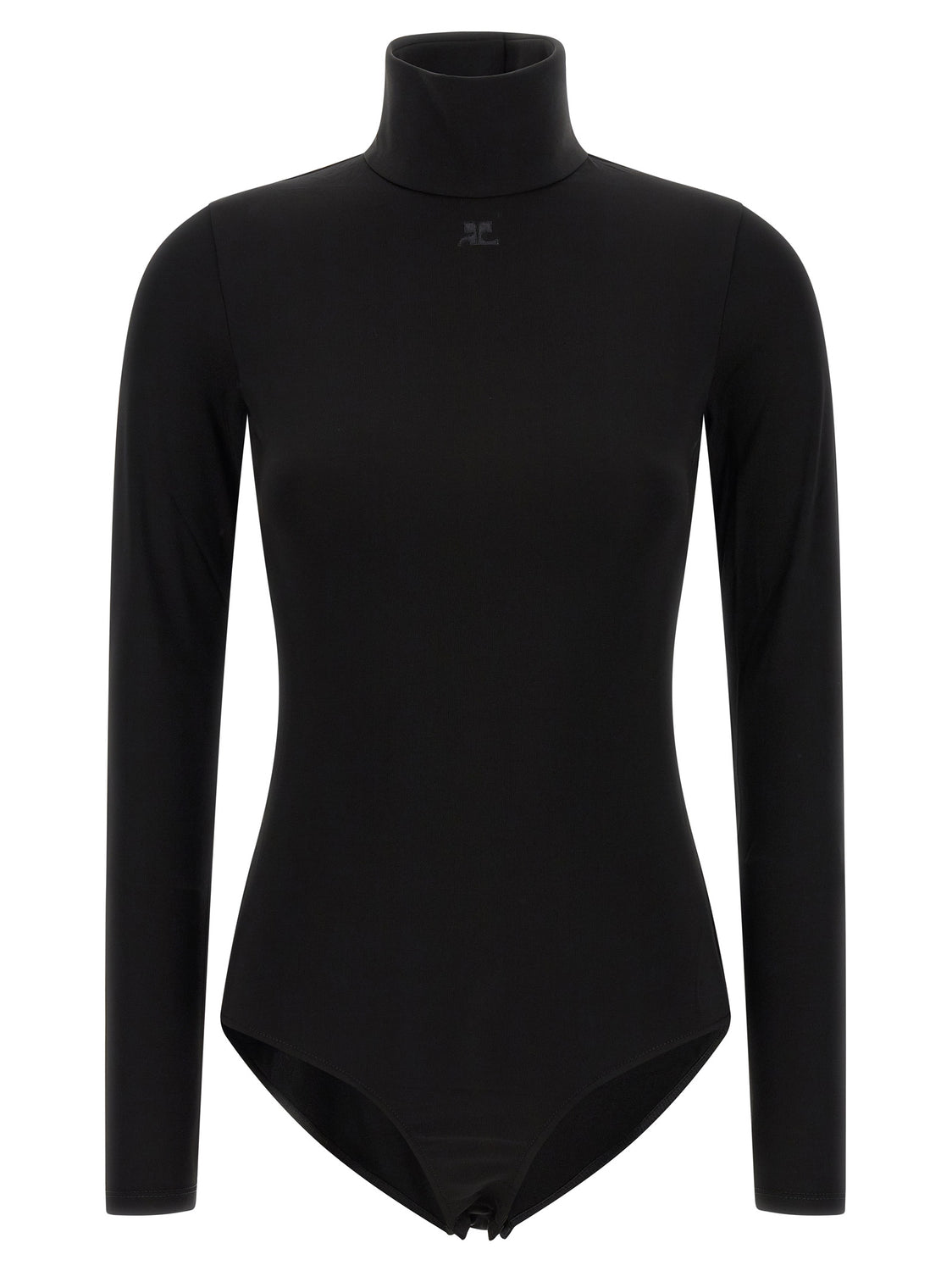 Black Viscose Bodysuit