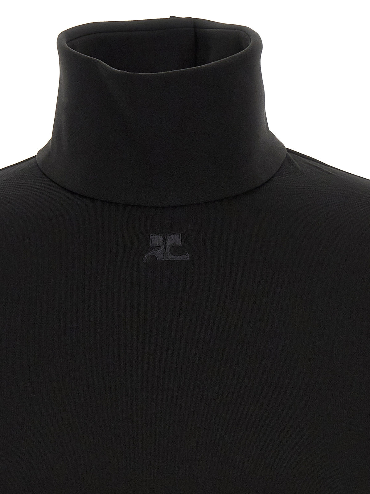 Black Viscose Bodysuit