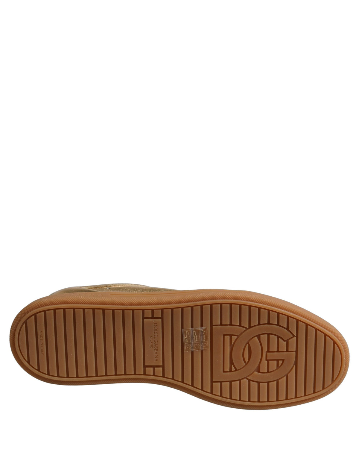Gold Saint Tropez Low Top Sneakers Shoes