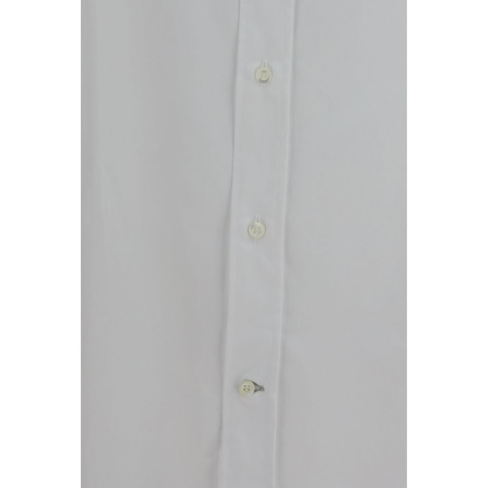 White Cotton Dress Shirt