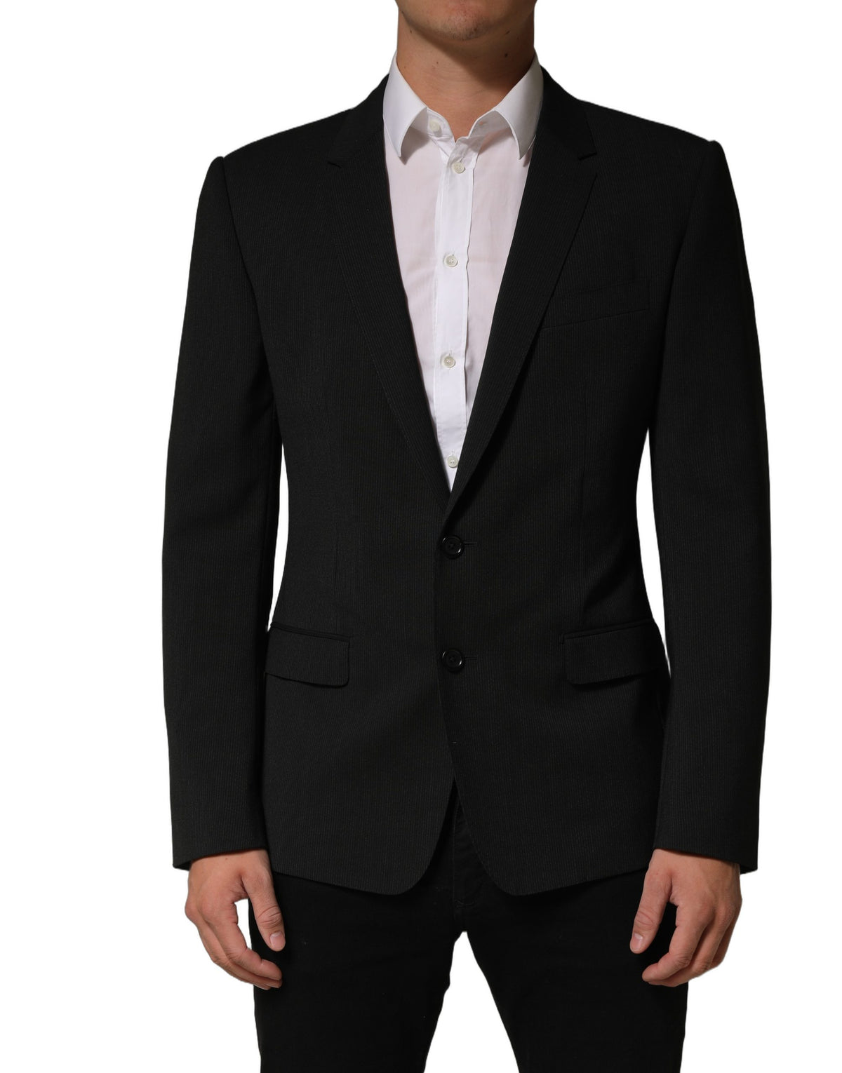Dark Gray MARTINI Men Single Breasted Jacket