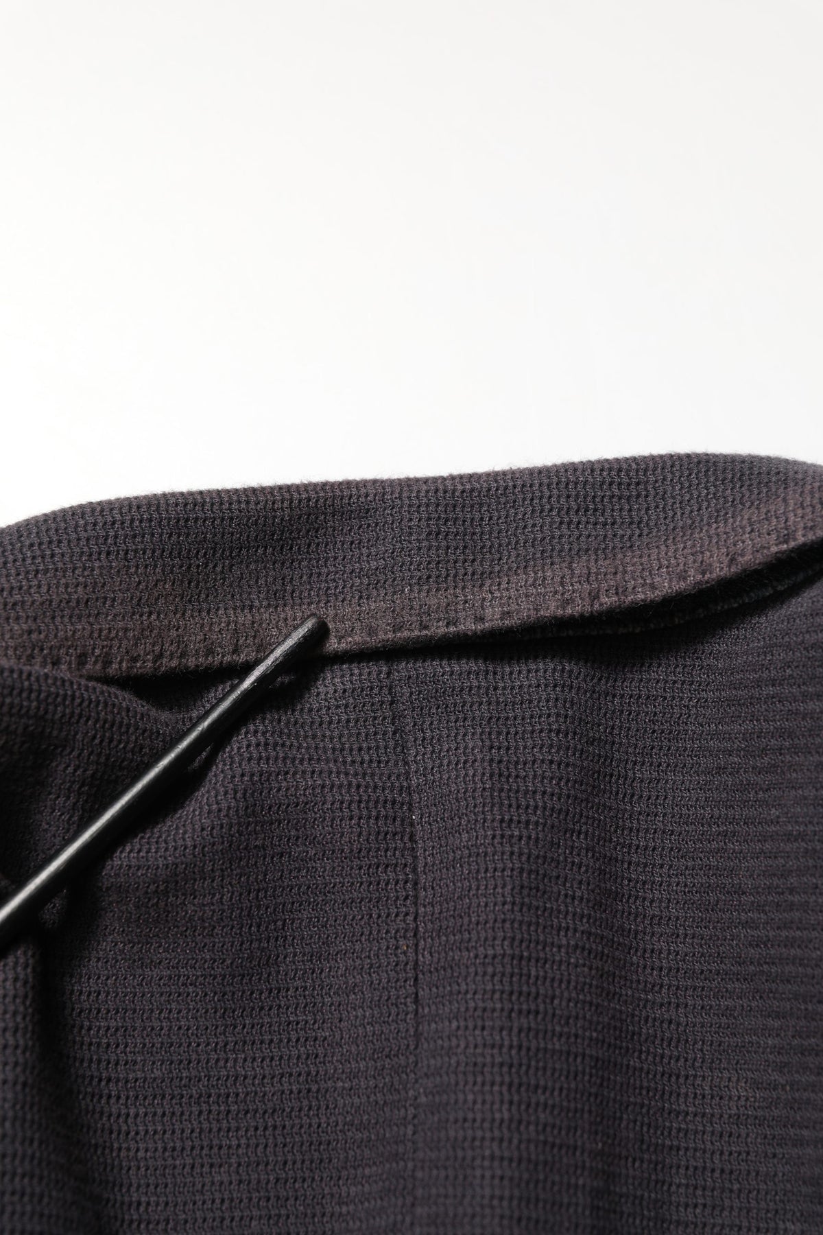Dark Gray Cotton Men Single Breasted Jacket