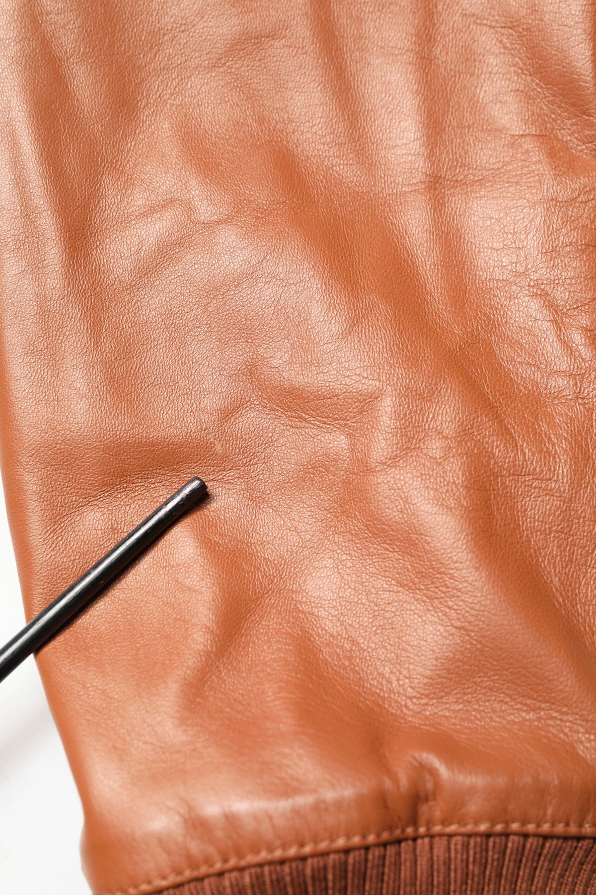 Multicolored Leather Full Zip Men Jacket