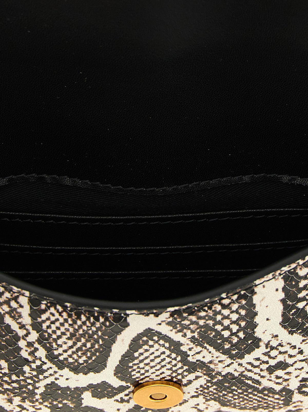 Beige Calfskin Clutch Bag