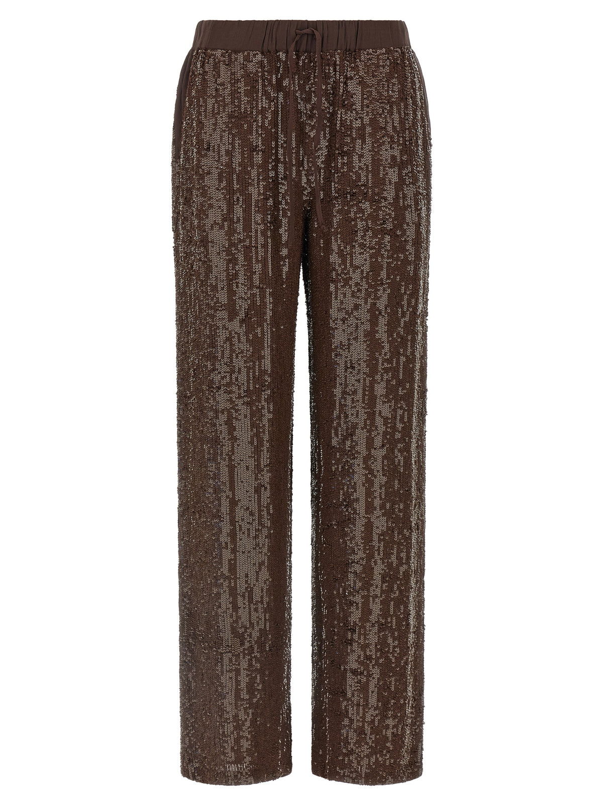 Brown Viscose Dress Pants