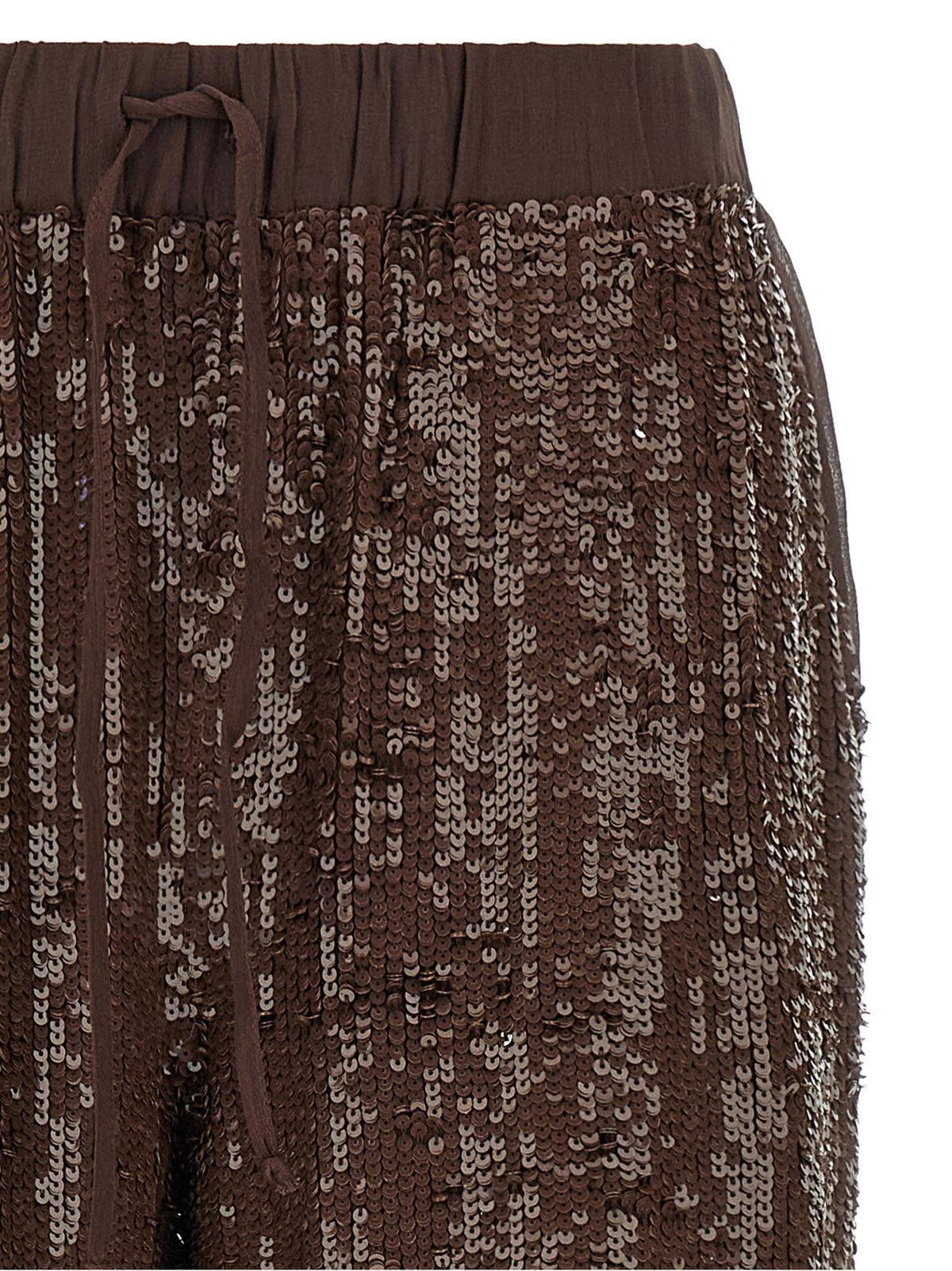Brown Viscose Dress Pants