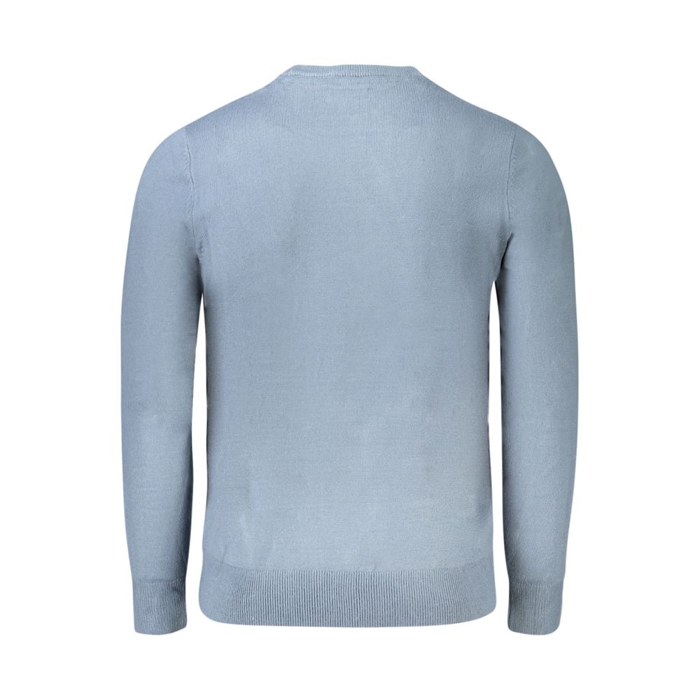 Blue Acrylic Men's Sweater