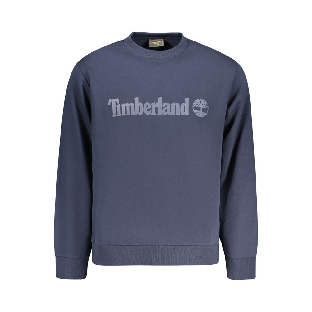 Blue Cotton Mens Sweatshirt