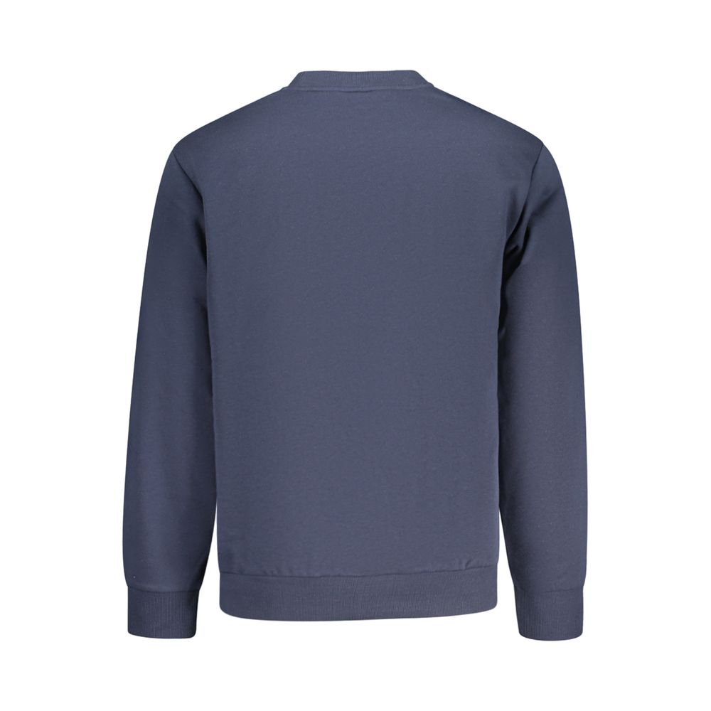 Blue Cotton Mens Sweatshirt