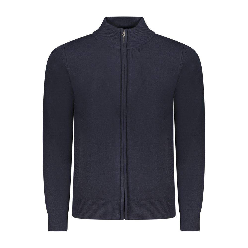 Blue Acrylic Men Sweater