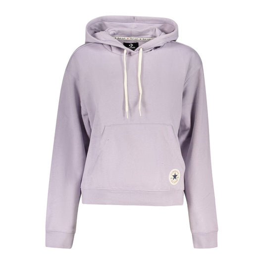 Purple Cotton Women's Sweatshirt