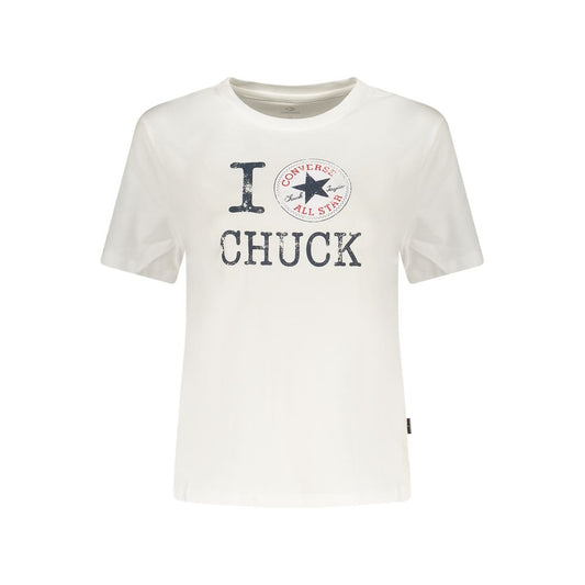 Bianco Cotton Donna T-Shirt